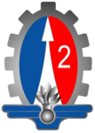 Armée de terre - 2RMAT - blason
