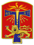 Armée de terre - 48RT - Blason