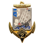 Armée de terre - 2RIMA - Blason