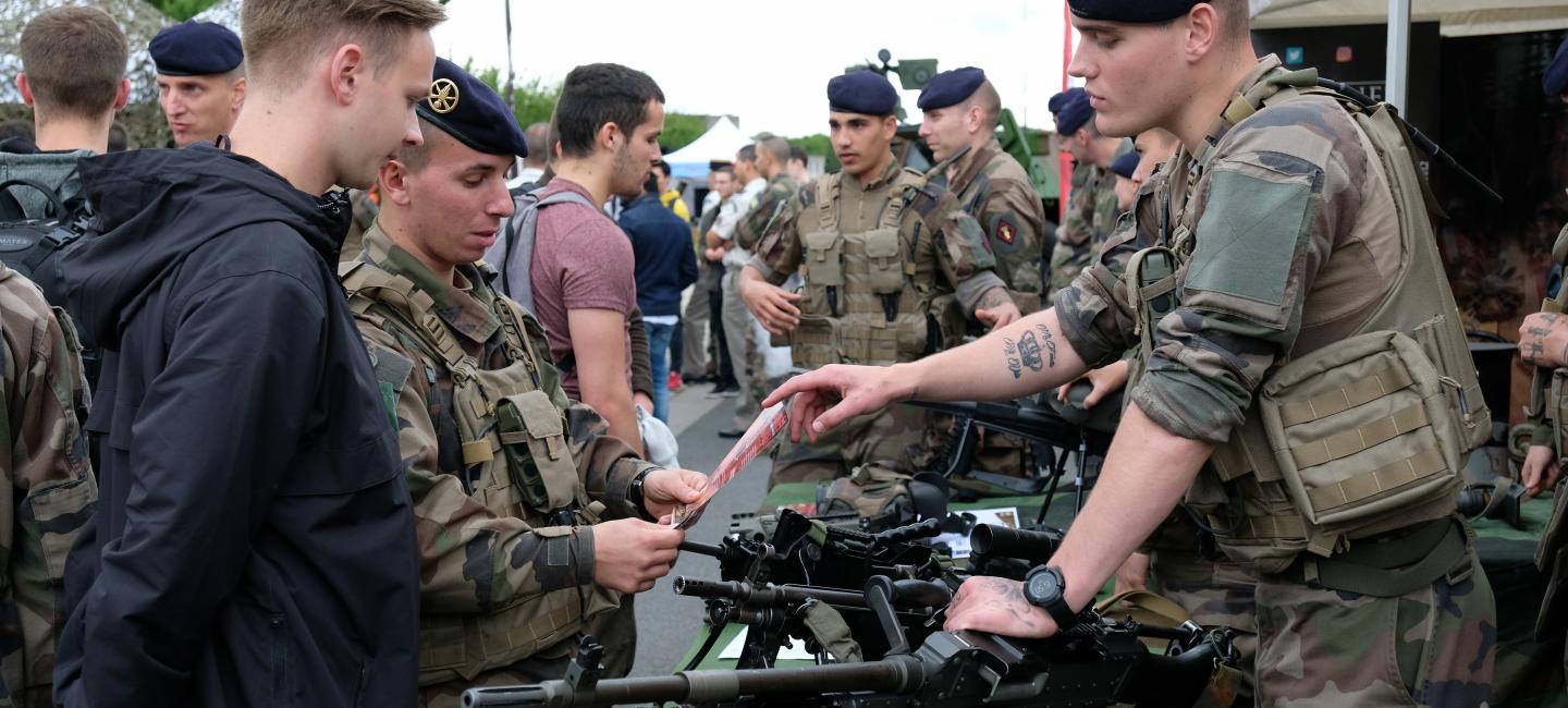 Faire découvrir l'armée aux jeunes 
