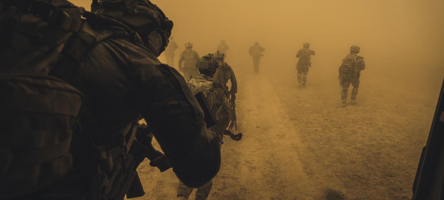 Soldats alpins en mission
