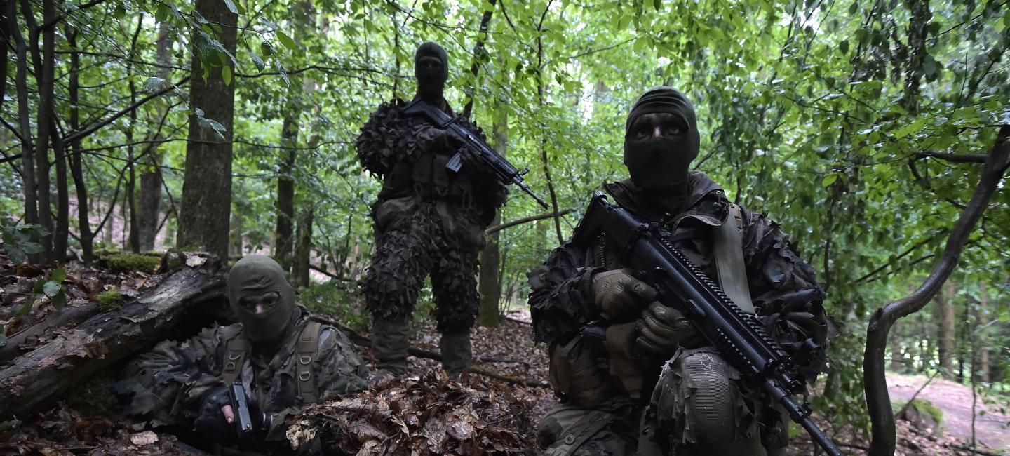 Soldats en opération